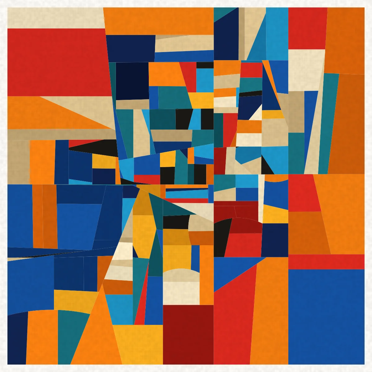 Aplat — generative artwork by Lumen & Logic