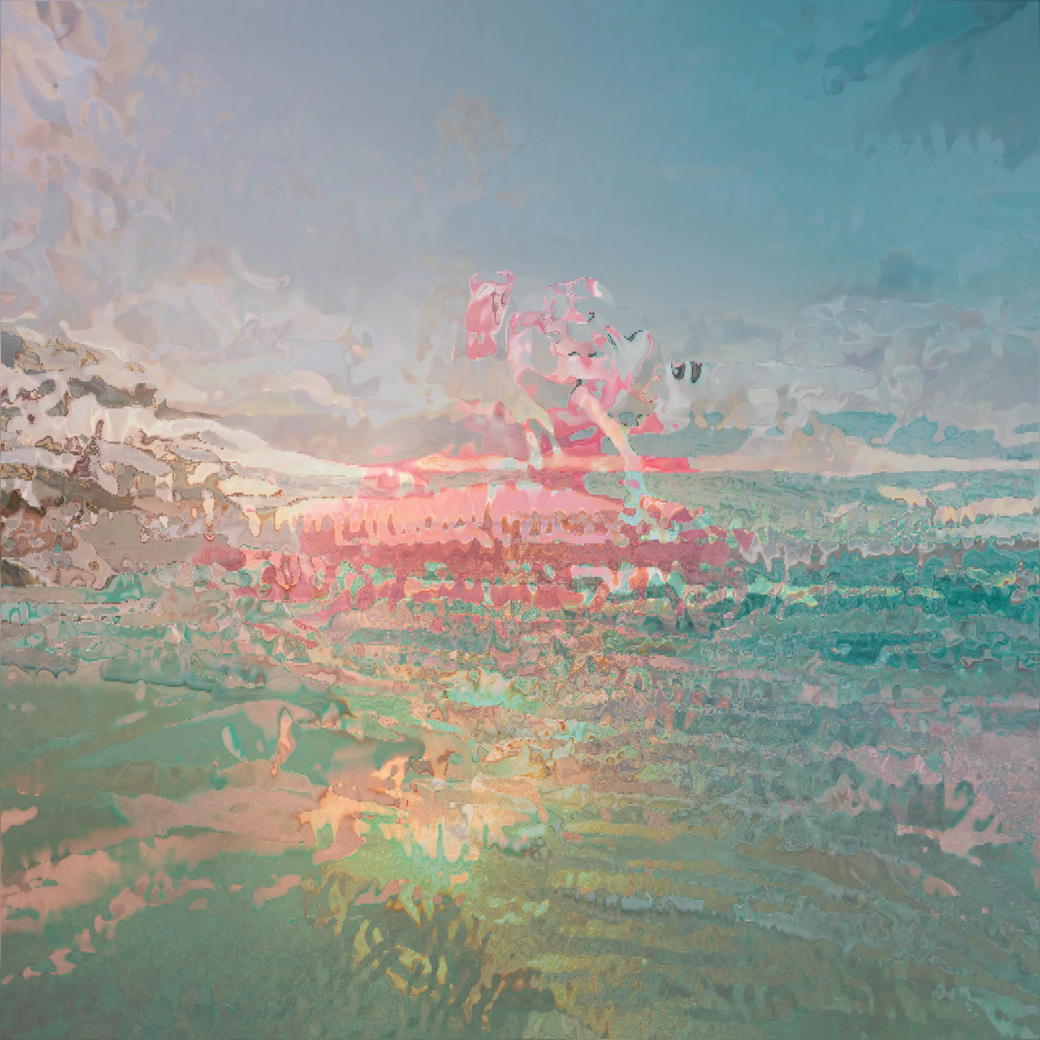 Beachblend — generative artwork by Lumen & Logic