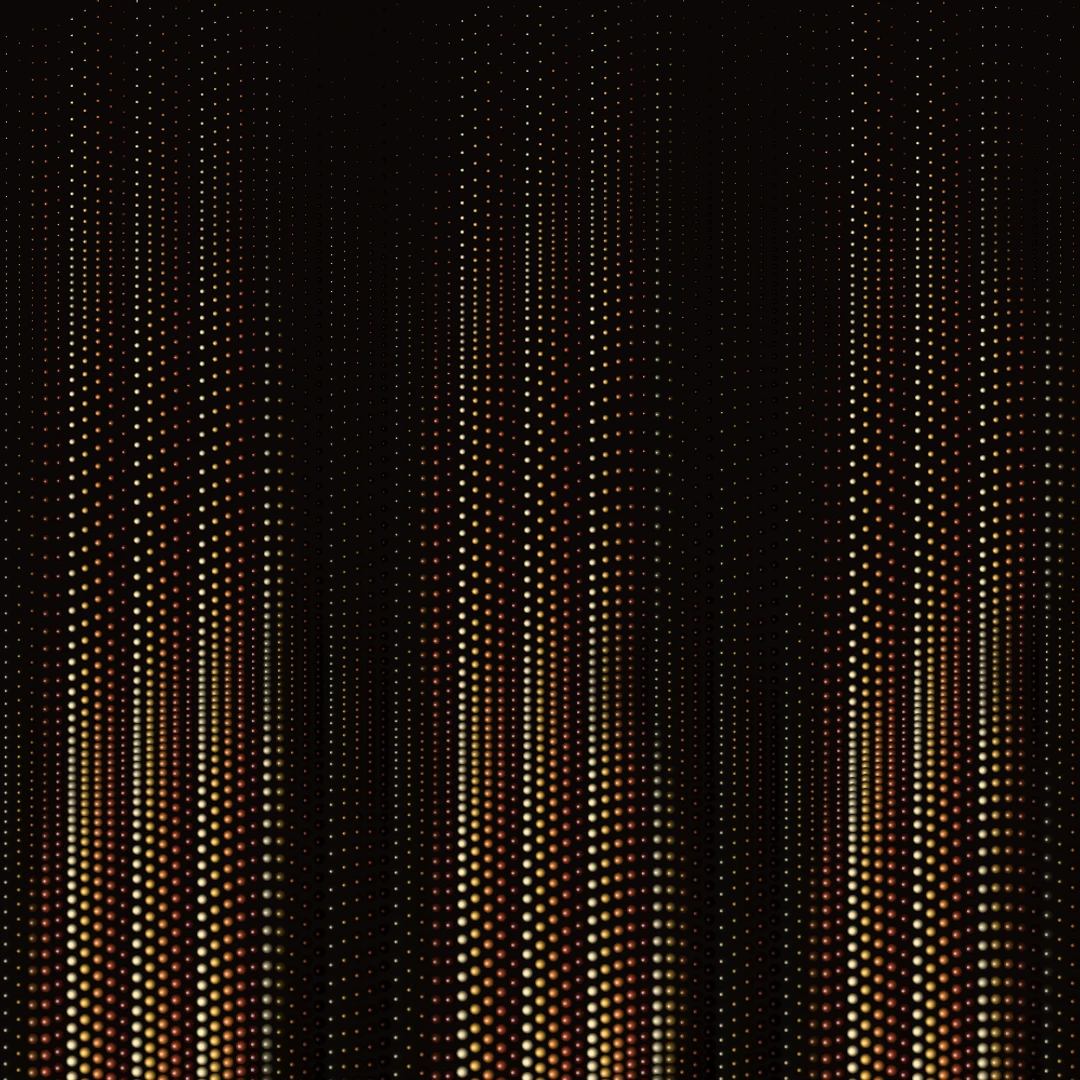 Bead Curtain — generative artwork by Lumen & Logic