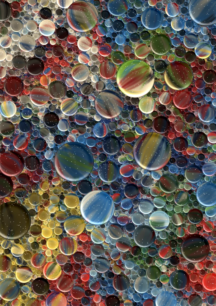 Cabochon — generative artwork by Lumen & Logic
