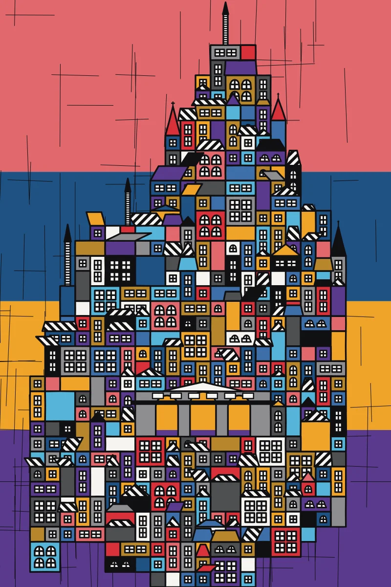 Casbah — generative artwork by Lumen & Logic