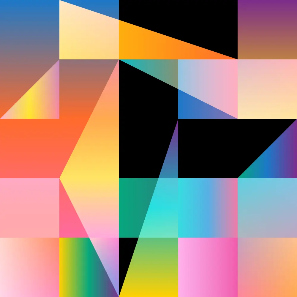 Chromatric Grid — generative artwork by Lumen & Logic