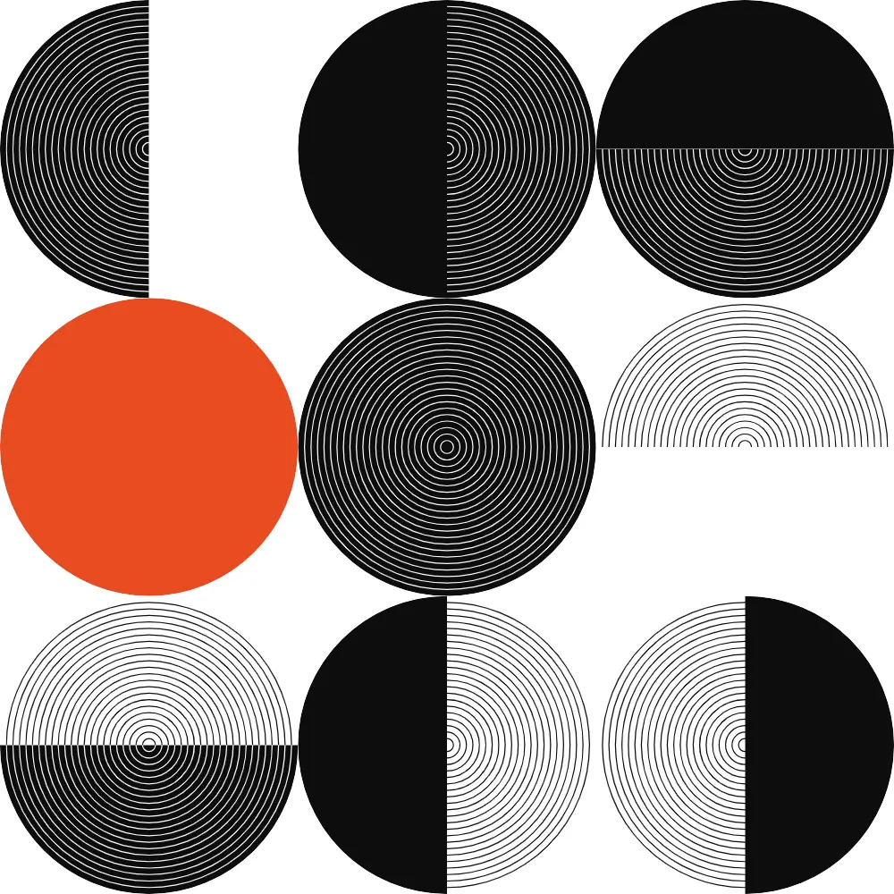 Concentric Tiles — generative artwork by Lumen & Logic