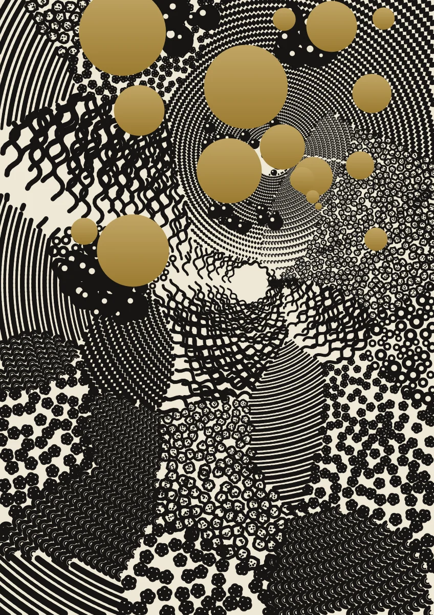 Damask — generative artwork by Lumen & Logic