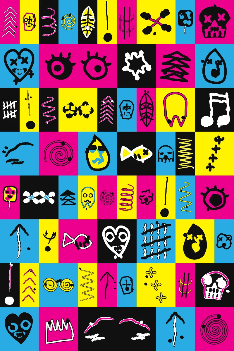Flash Sheet — generative artwork by Lumen & Logic