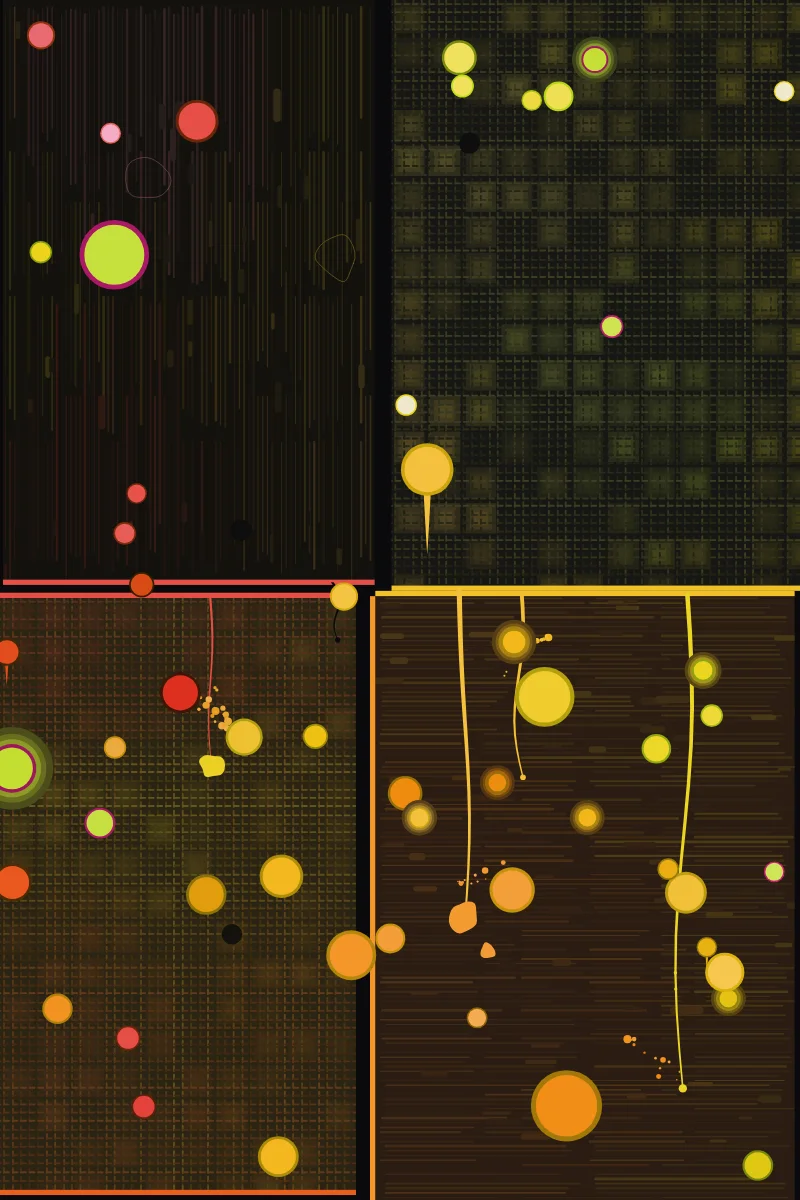 Foxfire — generative artwork by Lumen & Logic