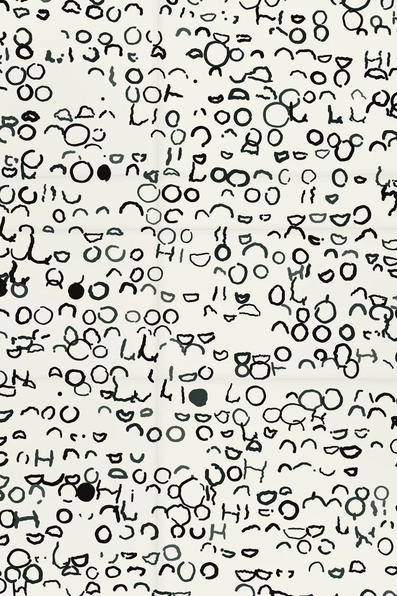 Glossolalia — generative artwork by Lumen & Logic