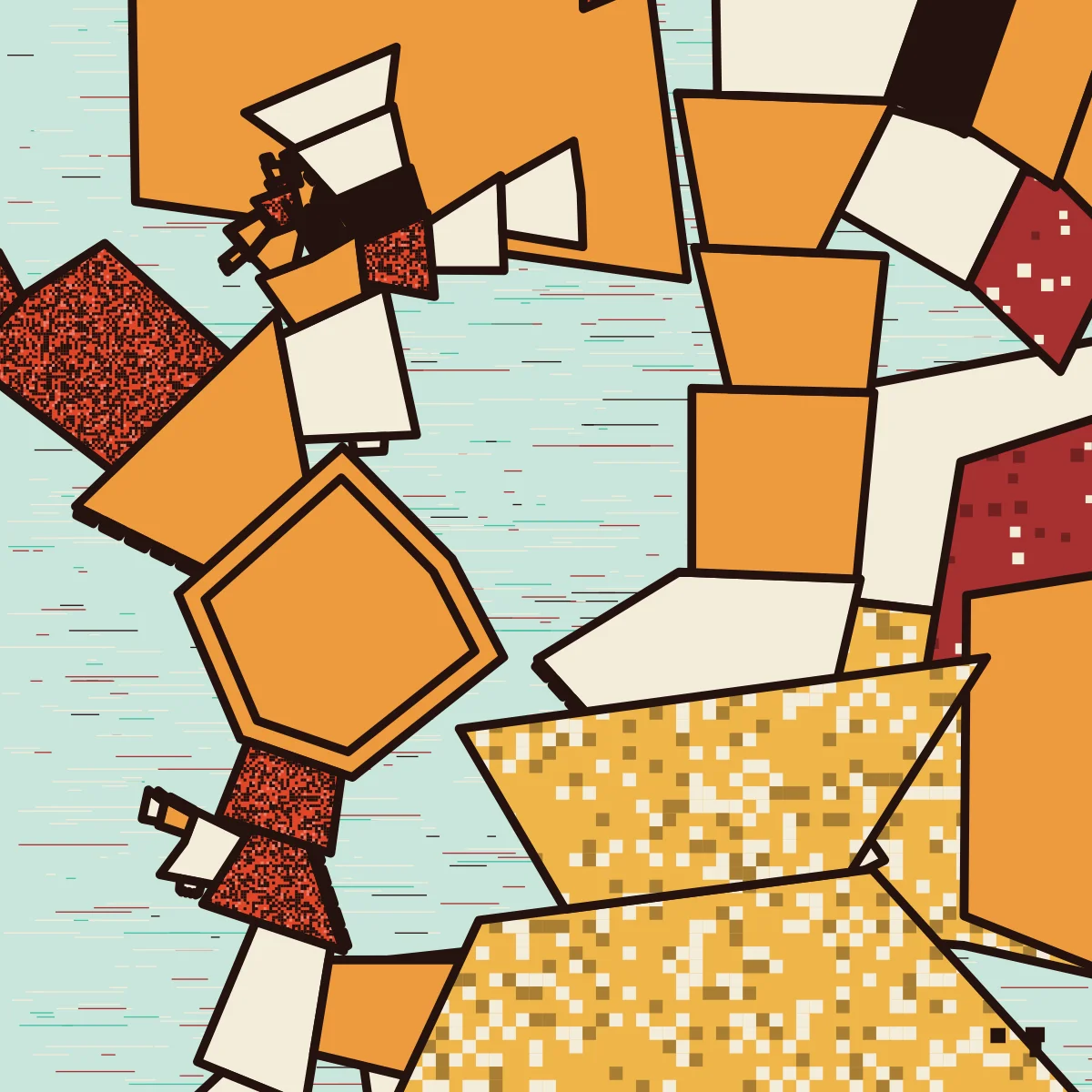 Hocket — generative artwork by Lumen & Logic