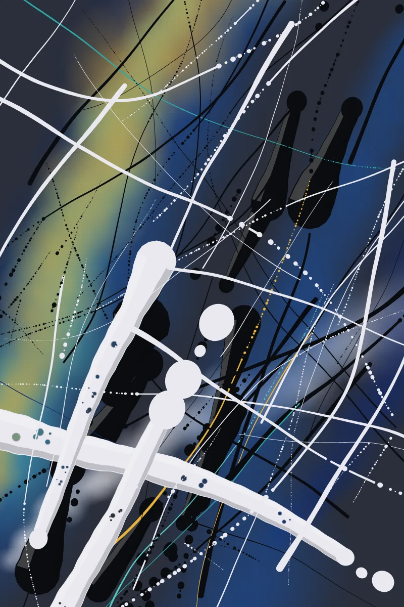 Lariat — generative artwork by Lumen & Logic