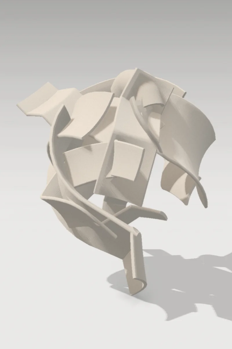 Melton — generative artwork by Lumen & Logic