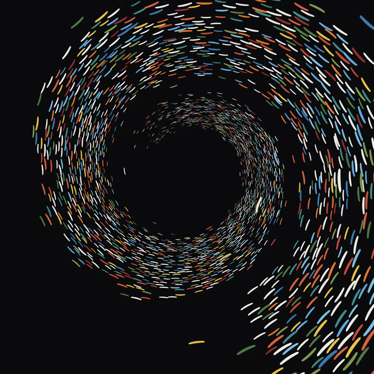 Murmuration — generative artwork by Lumen & Logic