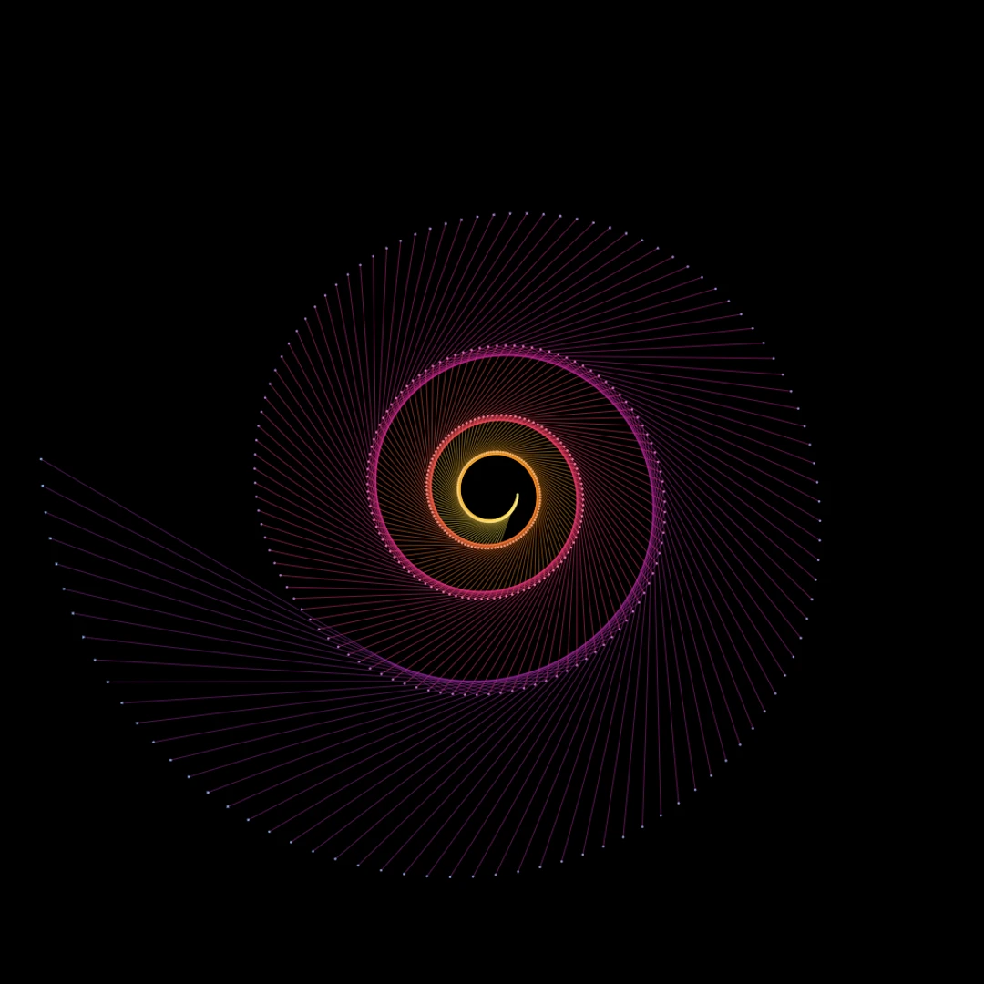 Nautilus — generative artwork by Lumen & Logic