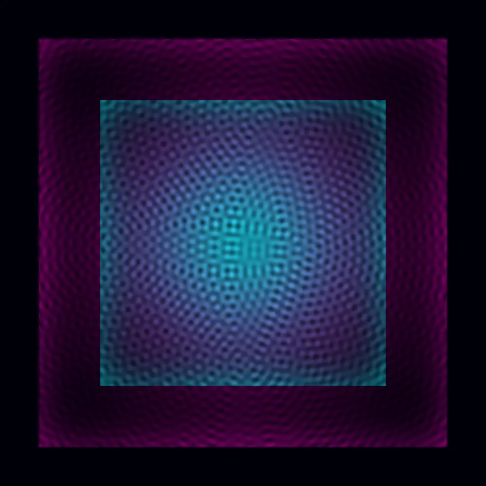 Nested Glow — generative artwork by Lumen & Logic