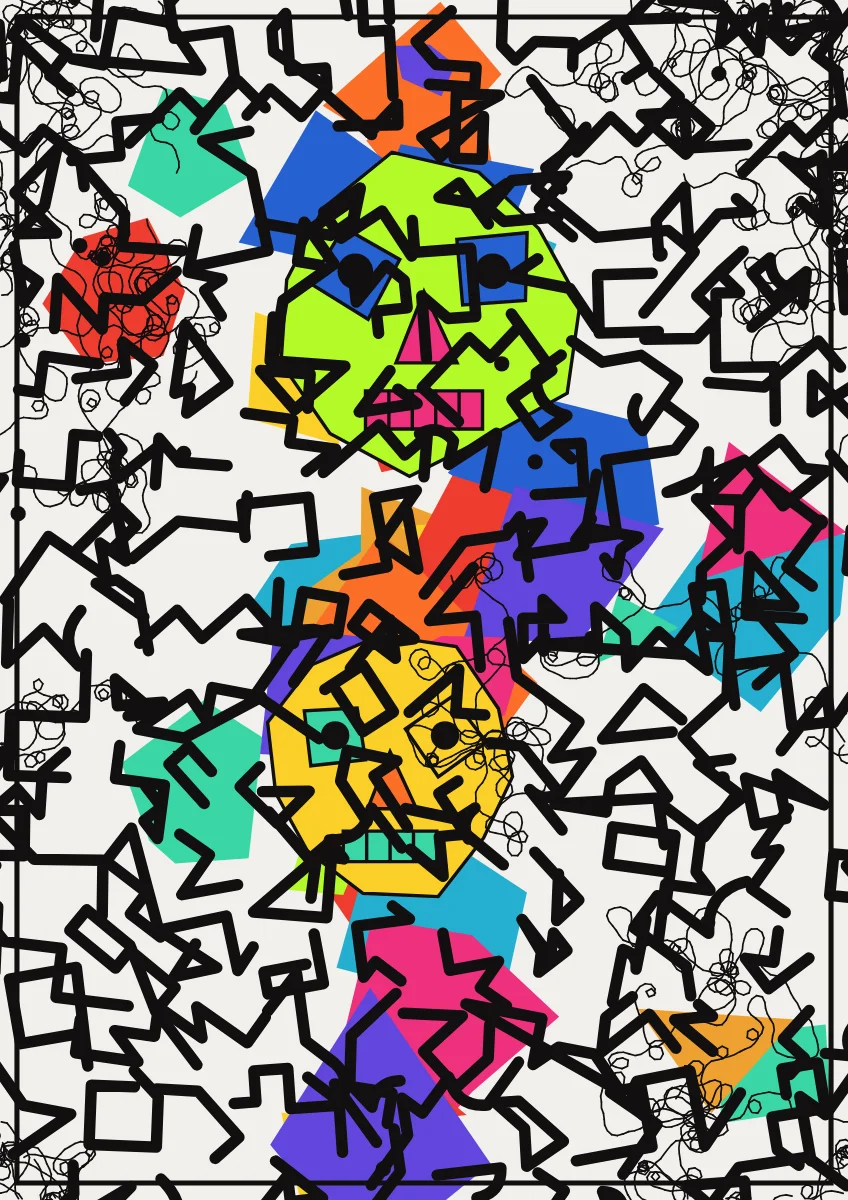 Palimpsest — generative artwork by Lumen & Logic