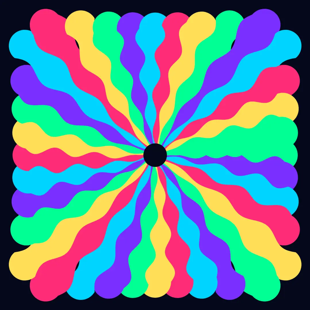 Petal Bloom — generative artwork by Lumen & Logic