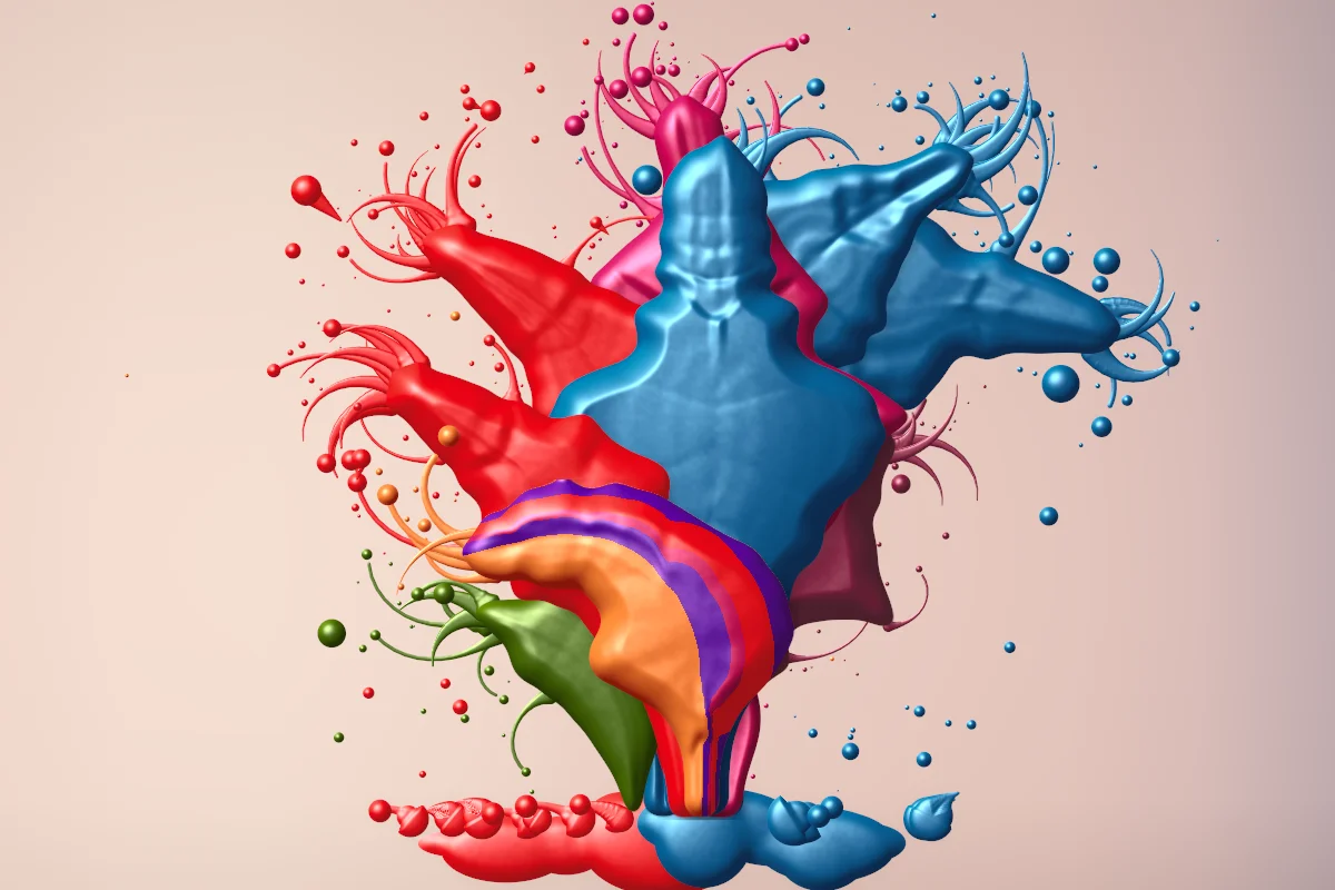 Plash — generative artwork by Lumen & Logic