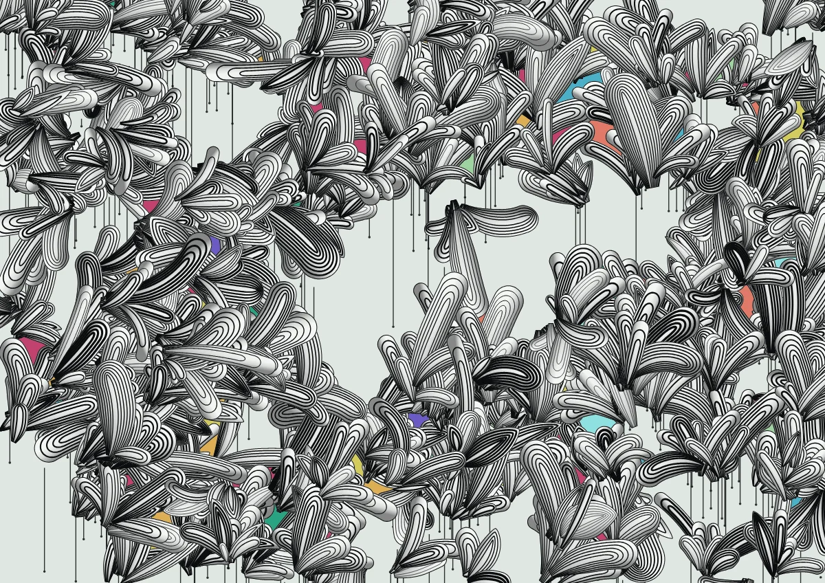 Plumage — generative artwork by Lumen & Logic
