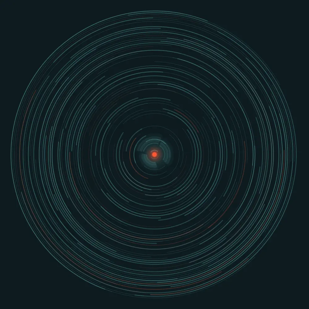 Polaris — generative artwork by Lumen & Logic