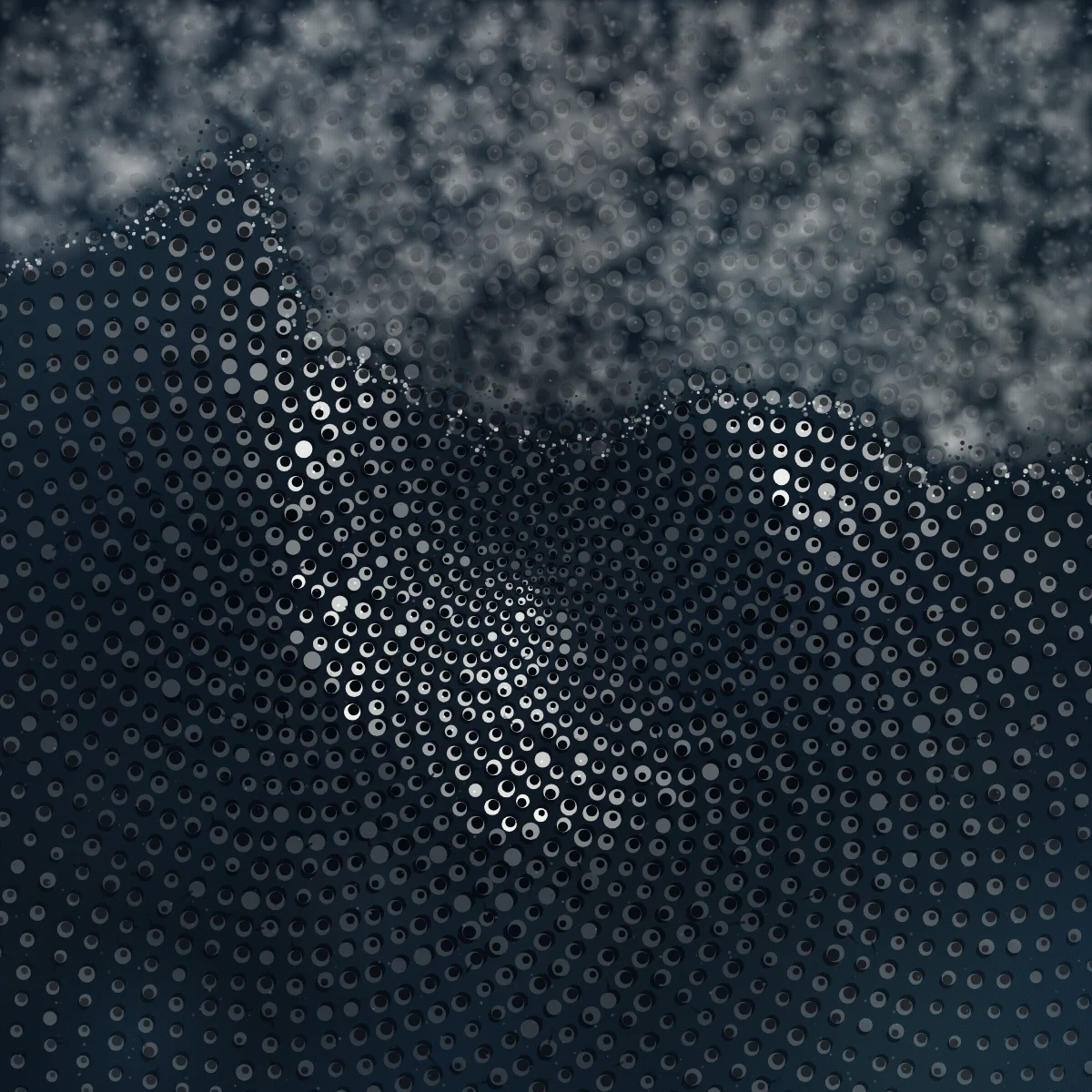 Repousse — generative artwork by Lumen & Logic