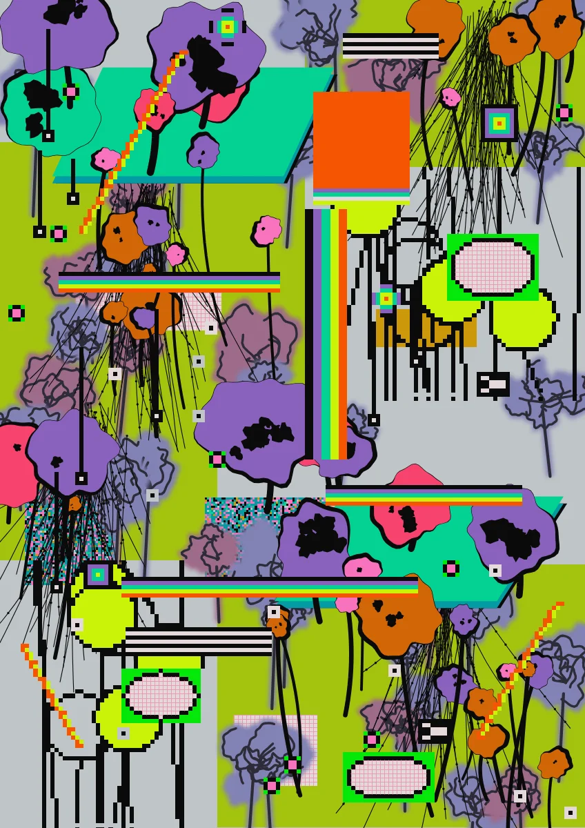 Serigraph — generative artwork by Lumen & Logic