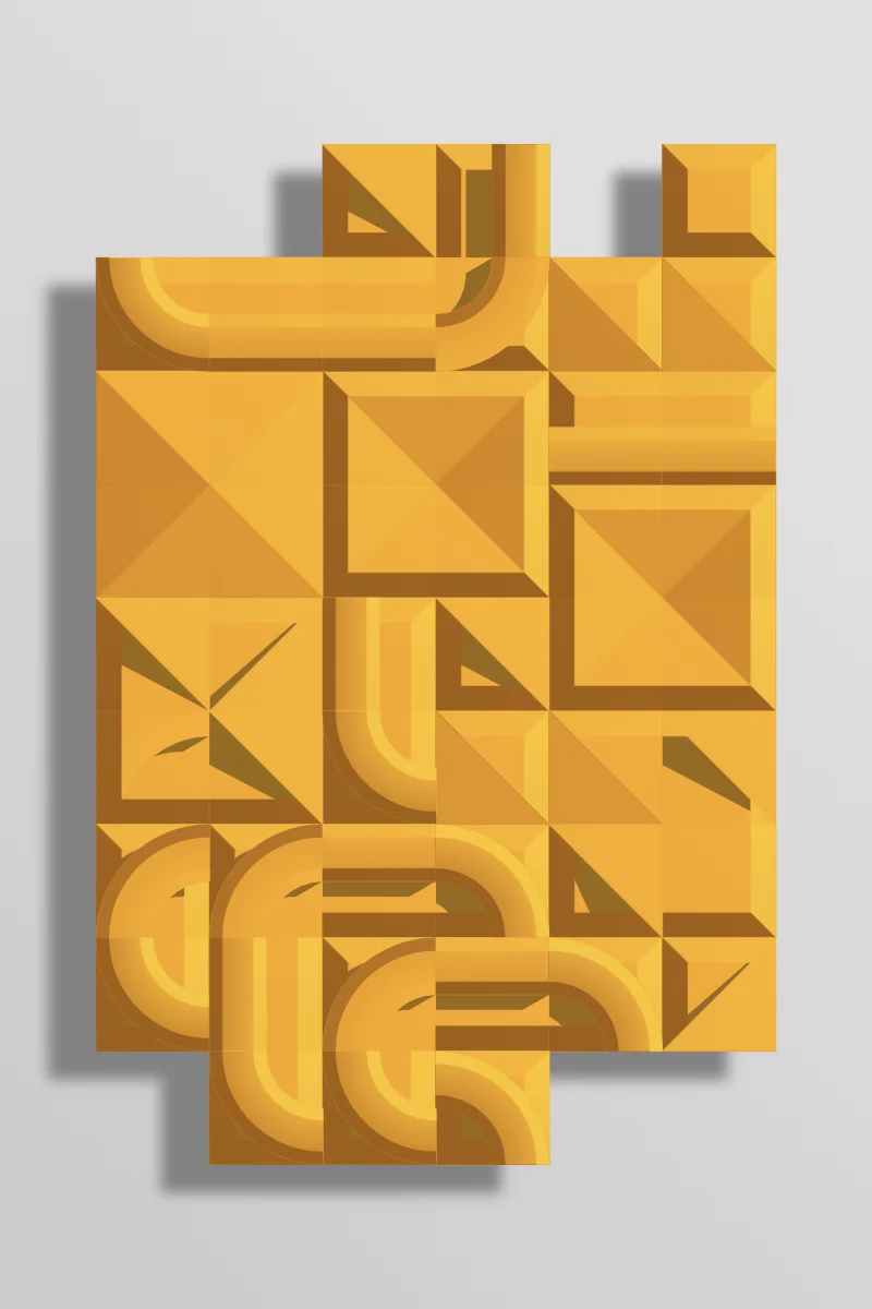 Squinch — generative artwork by Lumen & Logic