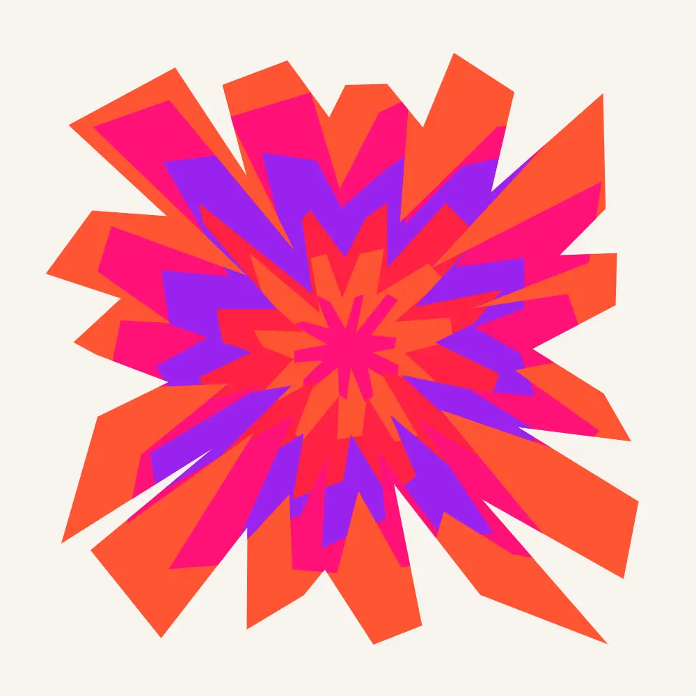 Starburst — generative artwork by Lumen & Logic