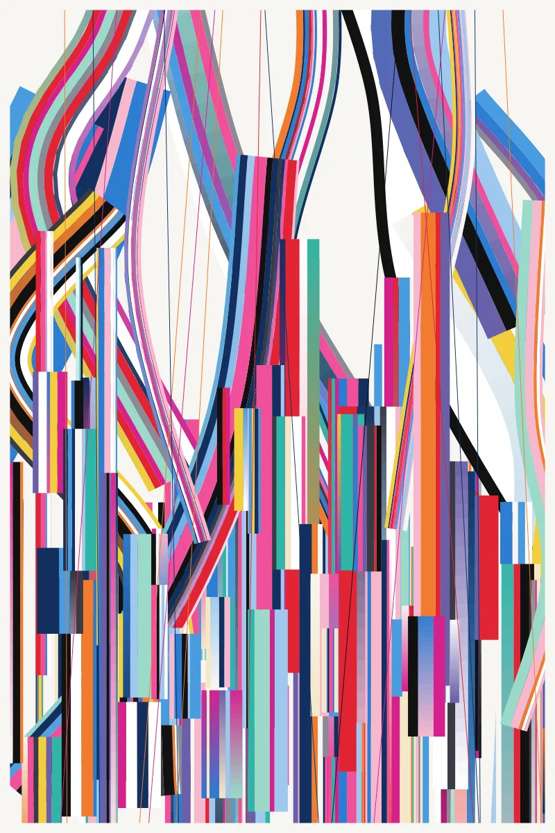 Strake — generative artwork by Lumen & Logic