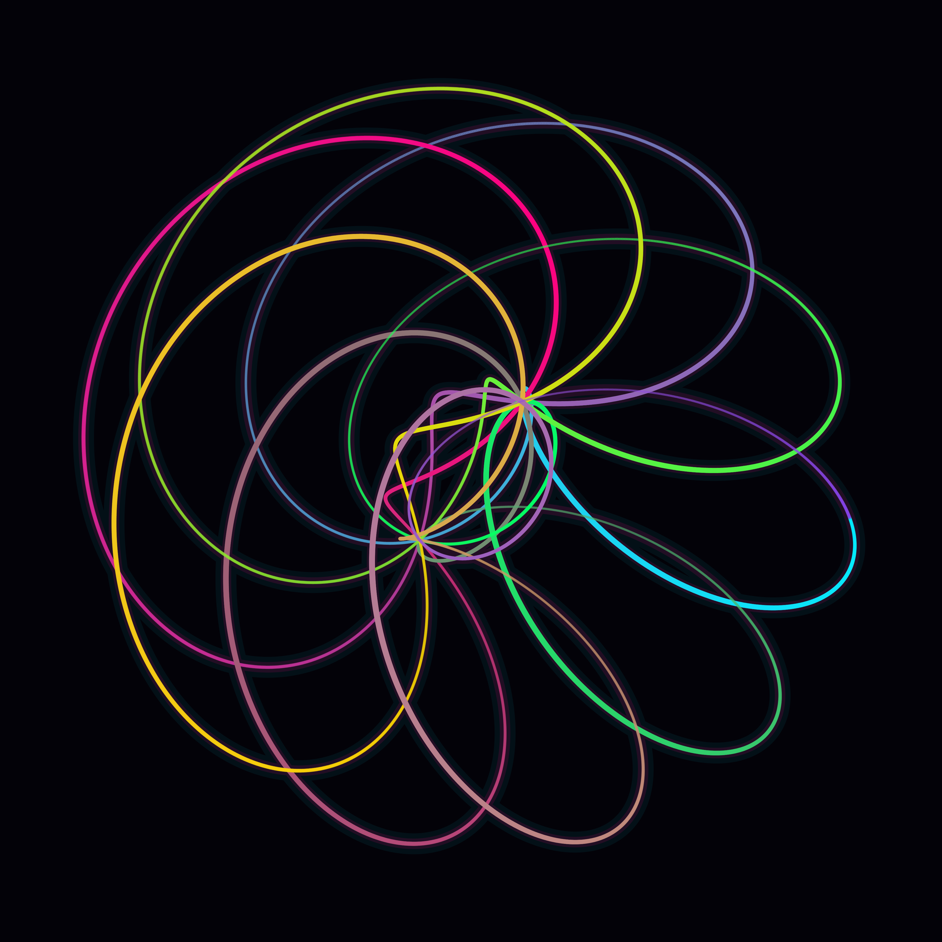 Torus Knot — generative artwork by Lumen & Logic