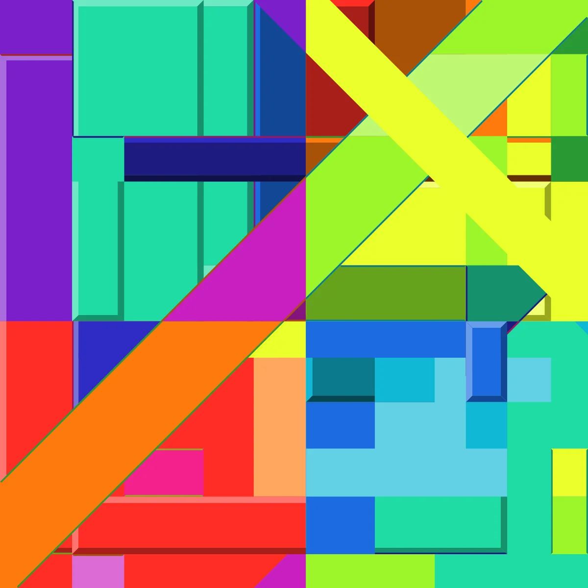 Transom — generative artwork by Lumen & Logic