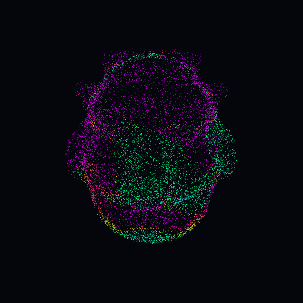 Vitiligo — generative artwork by Lumen & Logic