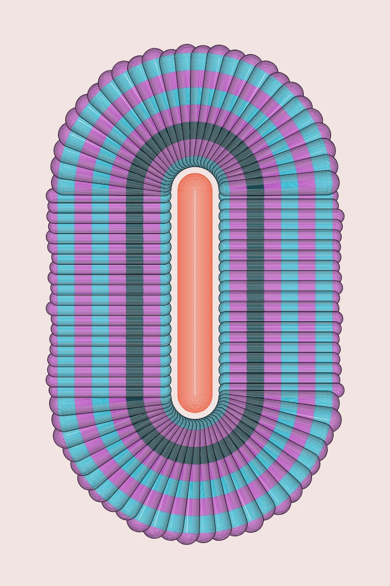 Voussoir — generative artwork by Lumen & Logic