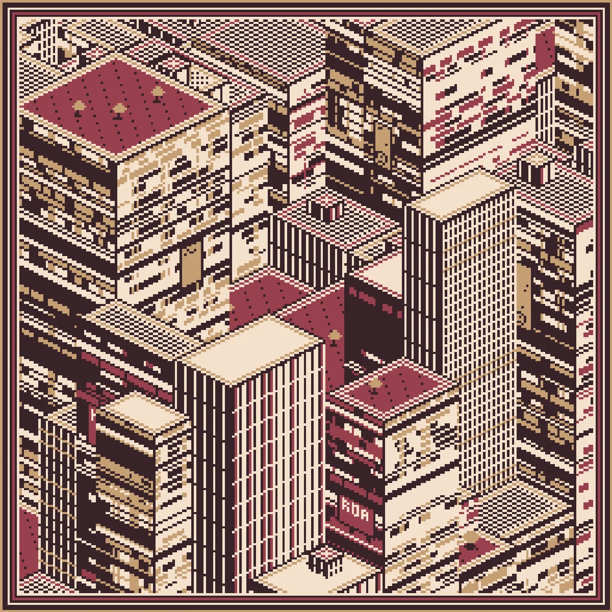 Warren — generative artwork by Lumen & Logic