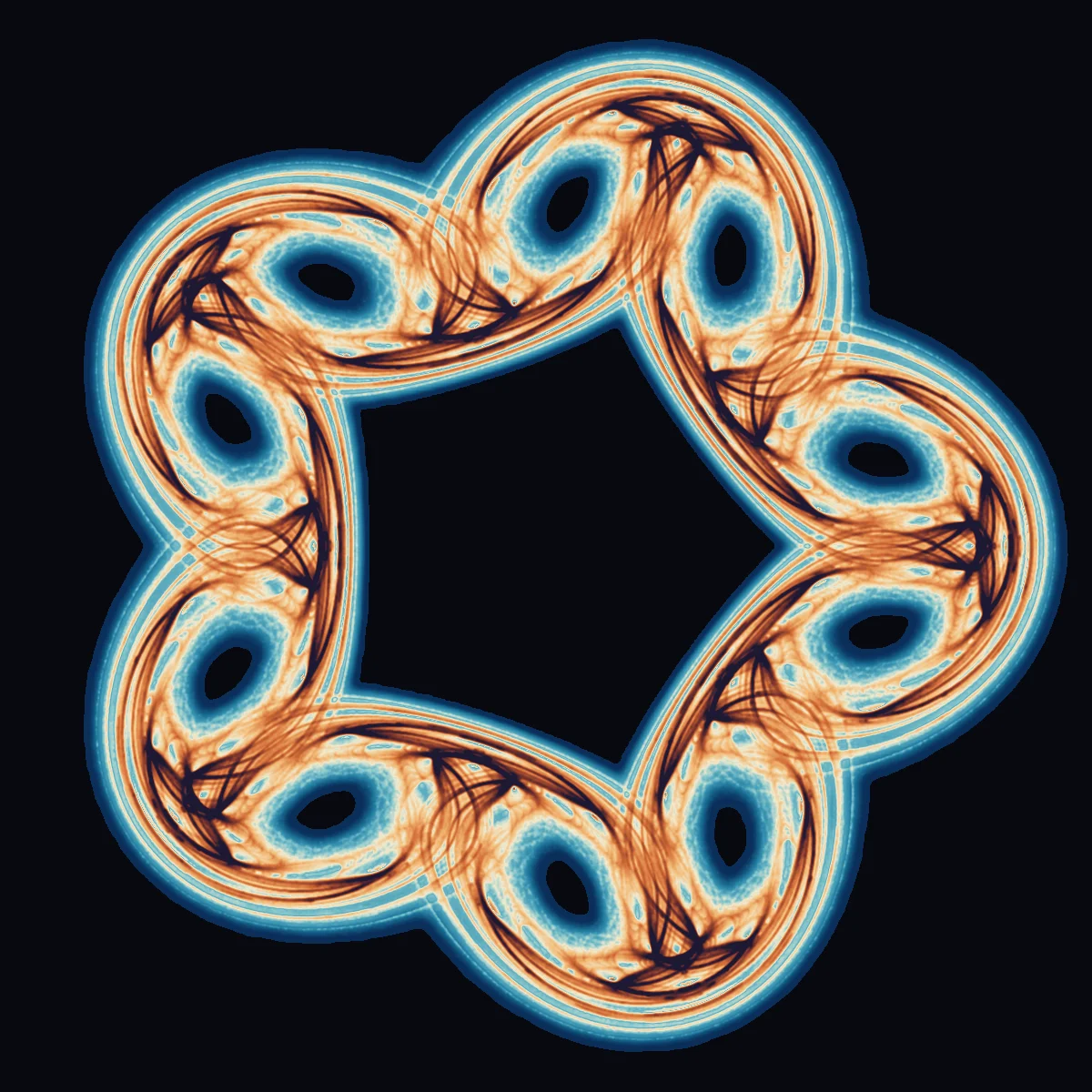 Wreath — generative artwork by Lumen & Logic